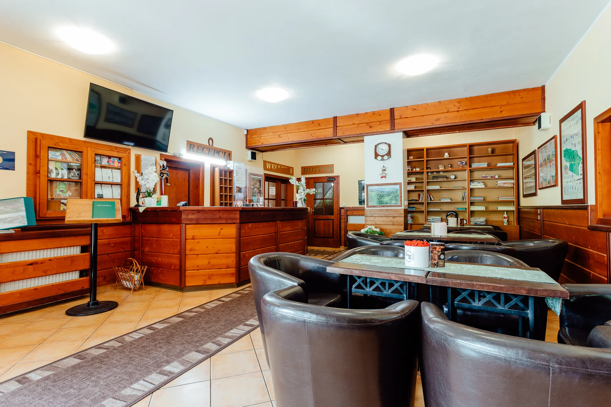 Recepcia Hotel Gobor Vitanová